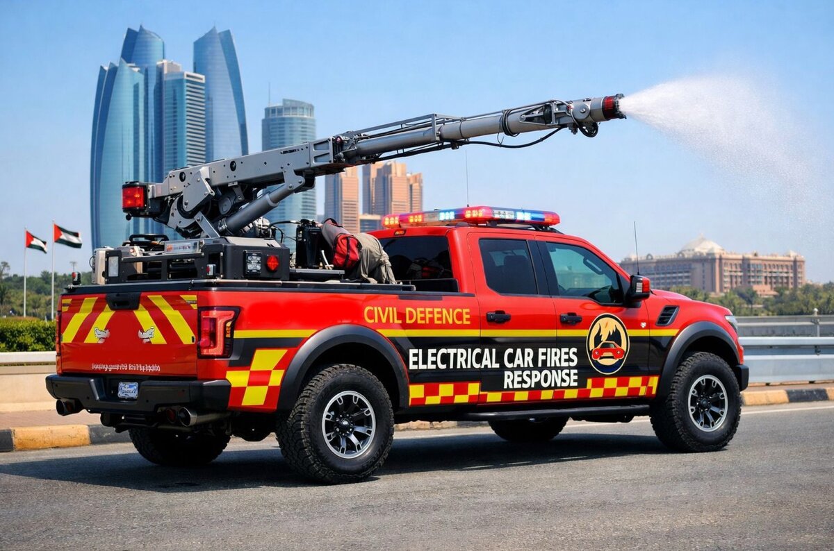 Li-Ion battery fire suppression installation project by Fipron Canarias