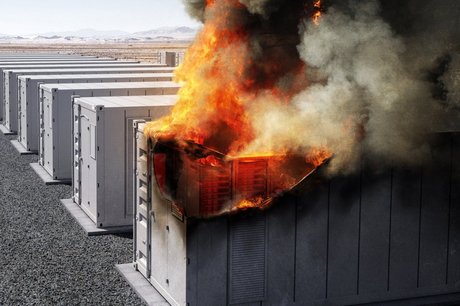 Lithium-Ion Battery Fire Suppression
